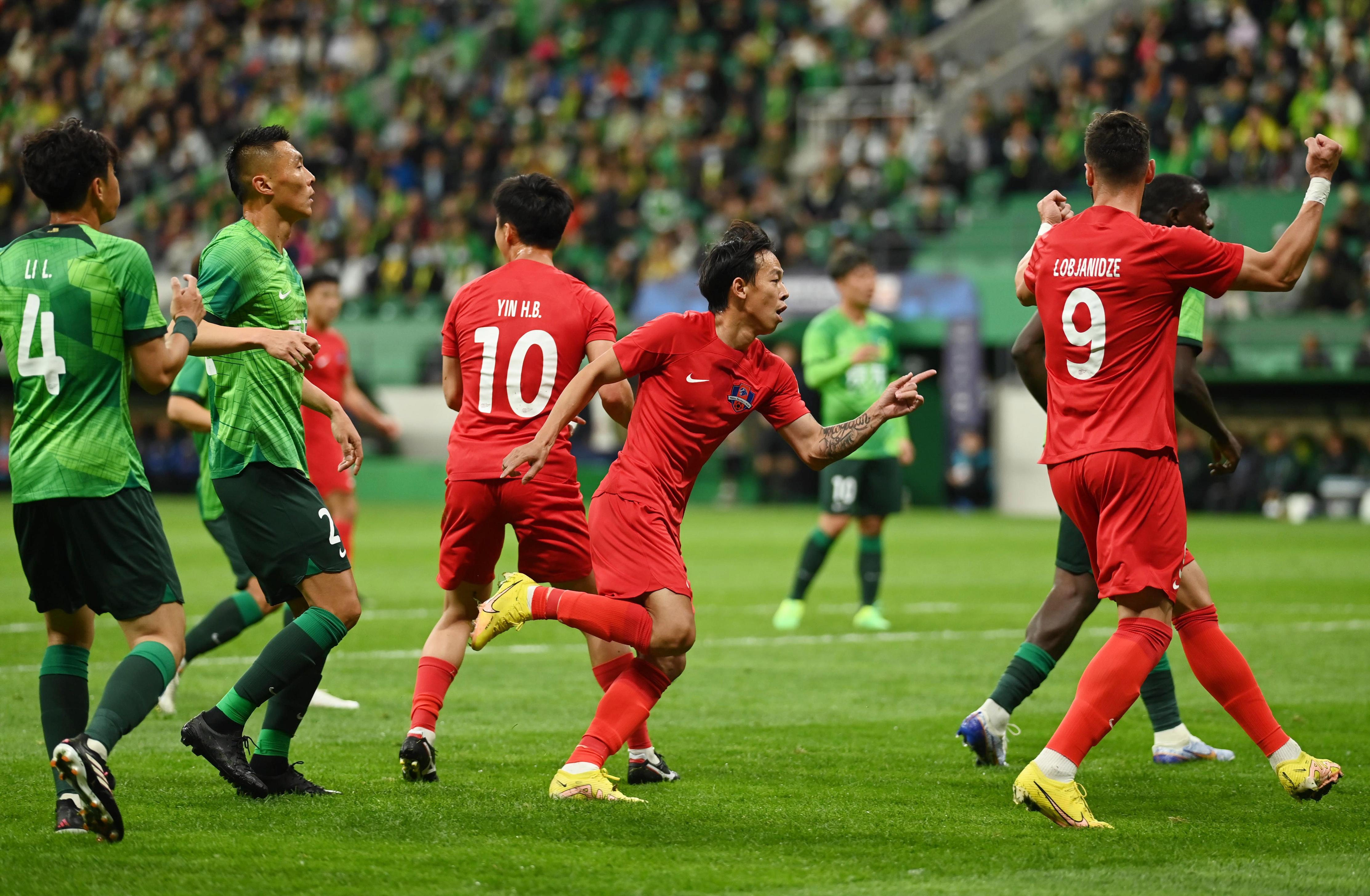 国安主场不敌对手,球员表示失望 国安主场不敌对手,球员表示失望